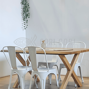 Mesa de Comedor Medlock Rustica 160x90cms