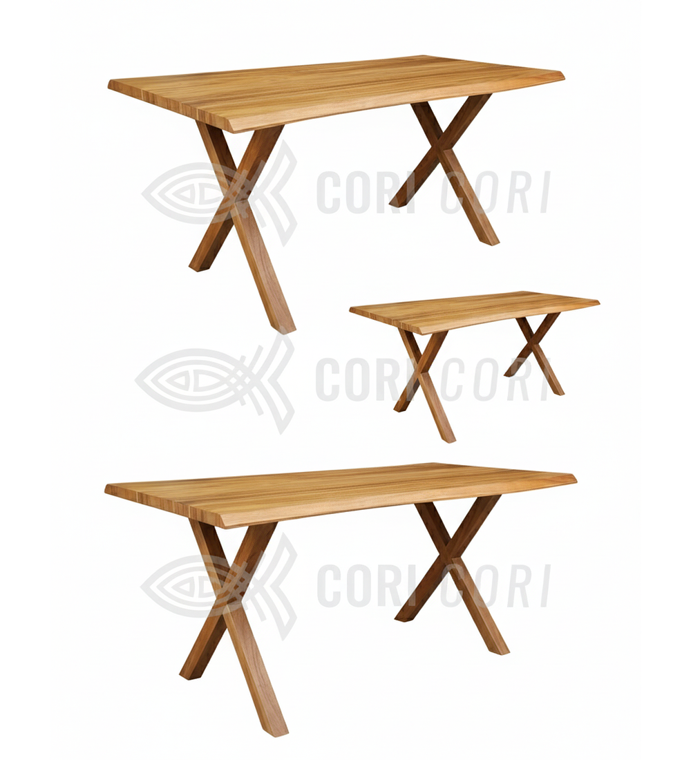 Mesa de Comedor Medlock Rustica 160x90cms