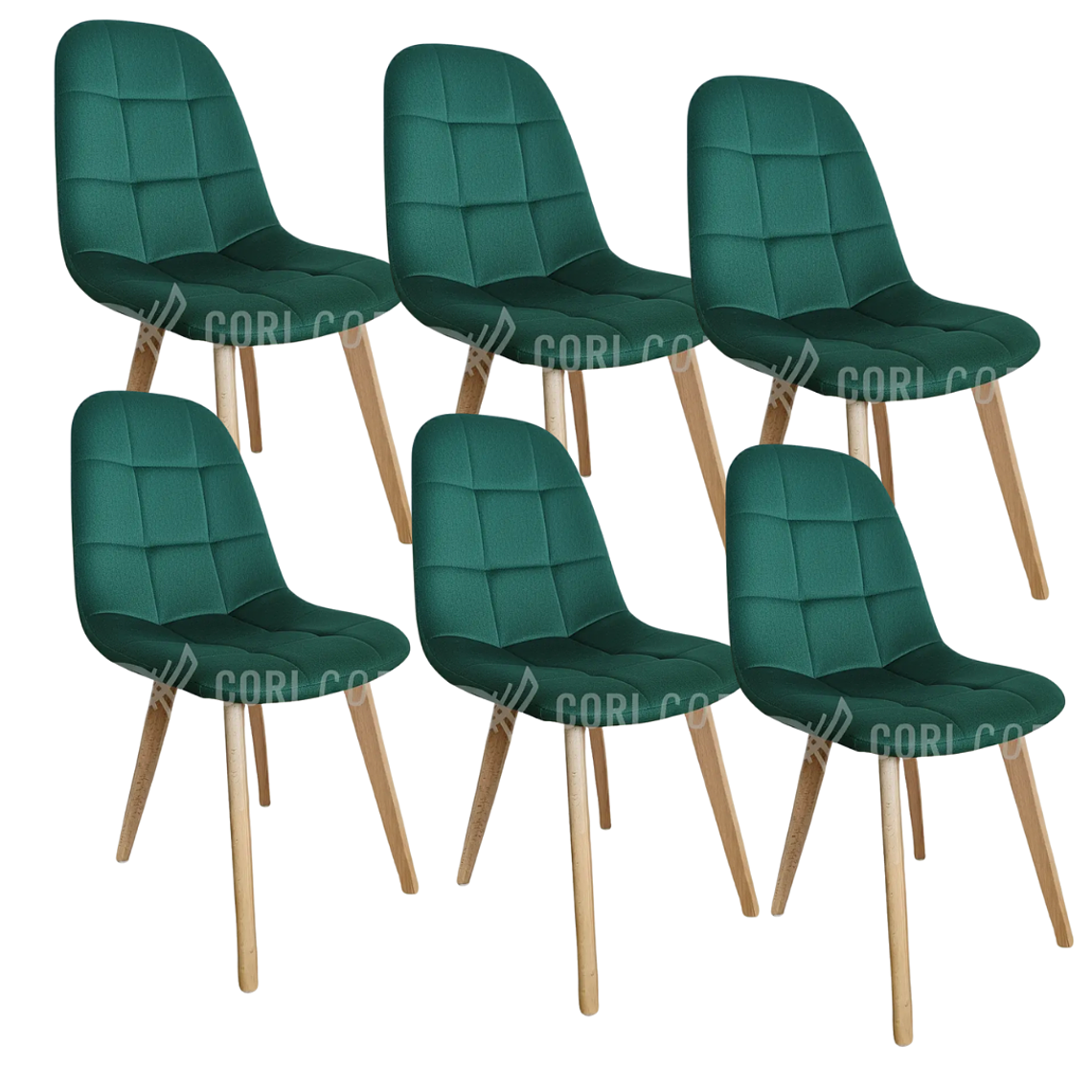 Pack 6 Sillas Capitonne Velvet 5