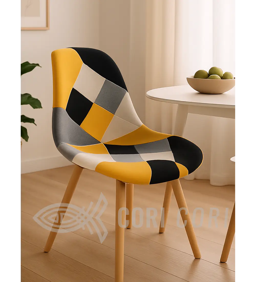 Silla PatchWork Wood