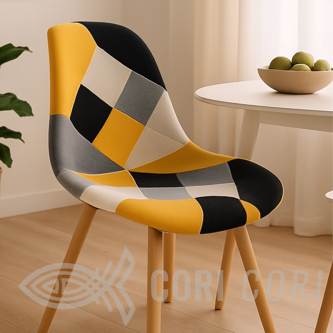 Silla PatchWork Wood 5