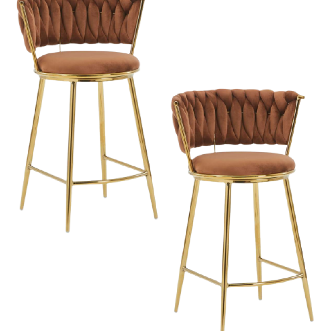 Pack 2 Taburetes Bar Queen Fijo 10