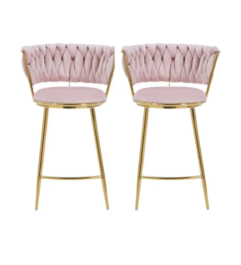 Pack 2 Taburetes Bar Queen Fijo