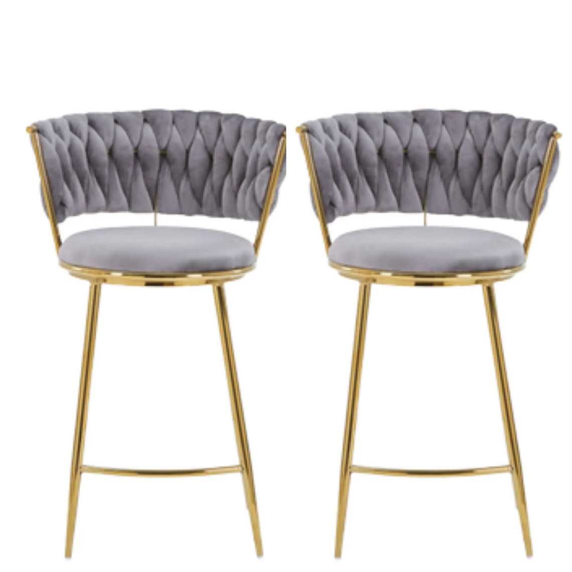 Pack 2 Taburetes Bar Queen Fijo 15