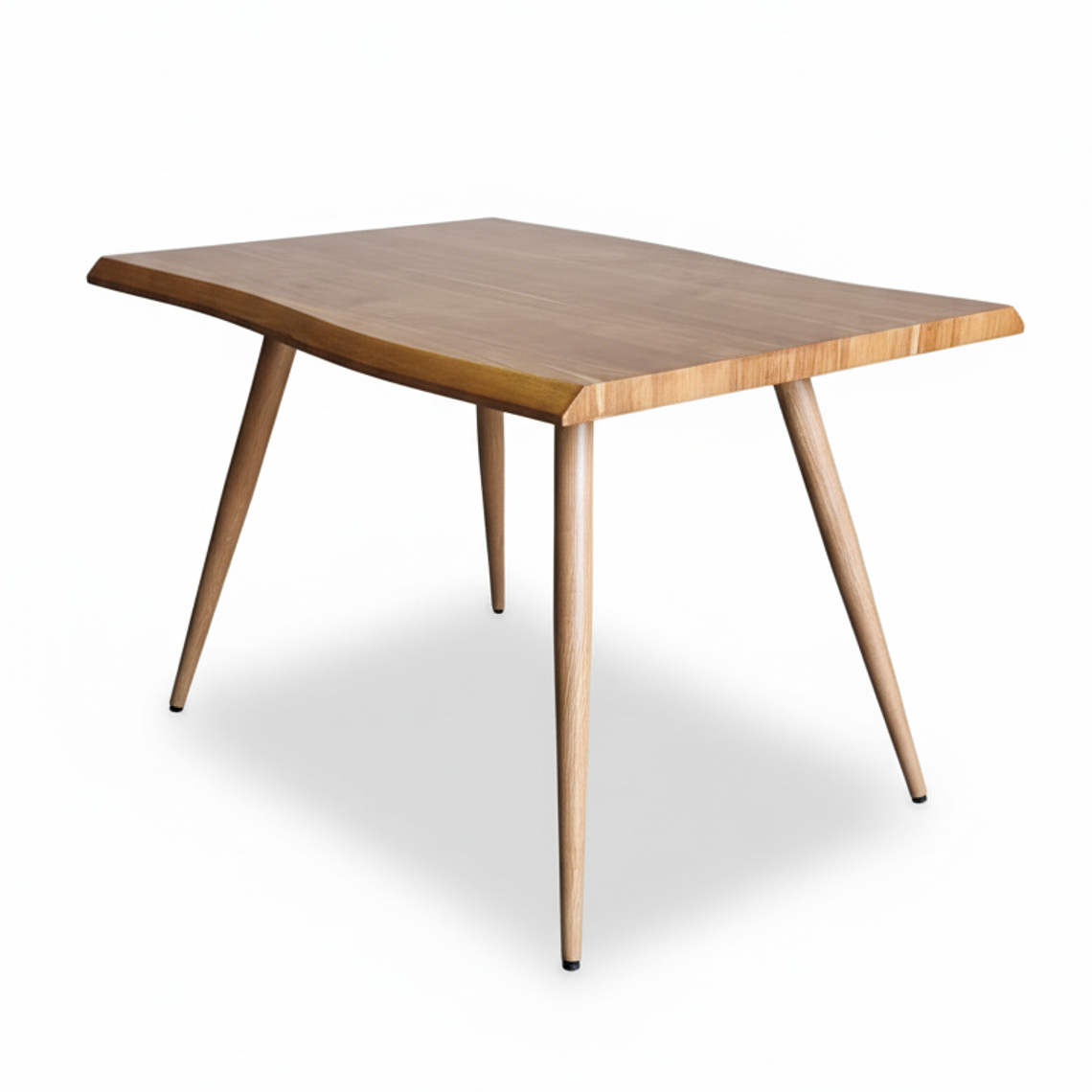 Mesa Rubi Rustica 120x80cms + 4 Silla Eames 4