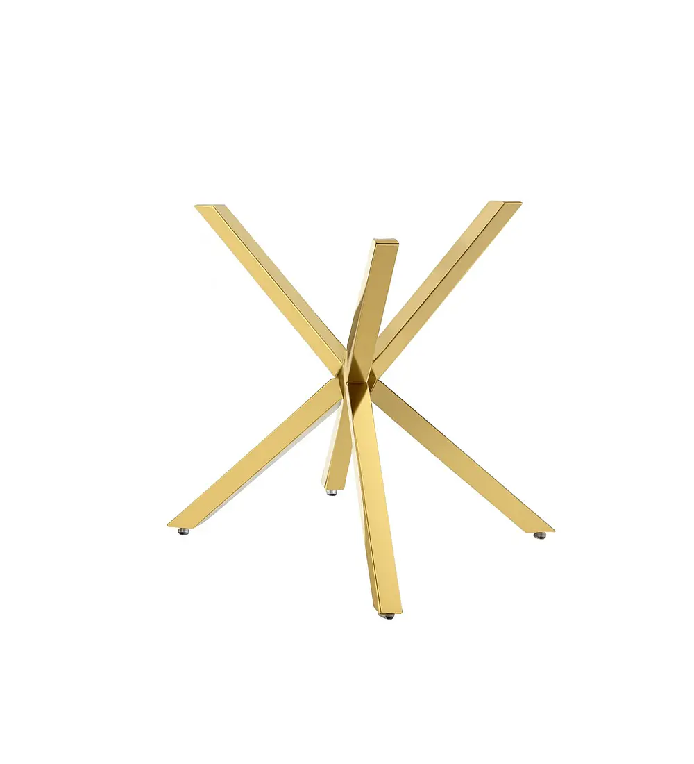 Mesa Madrid Gold Rectangular 