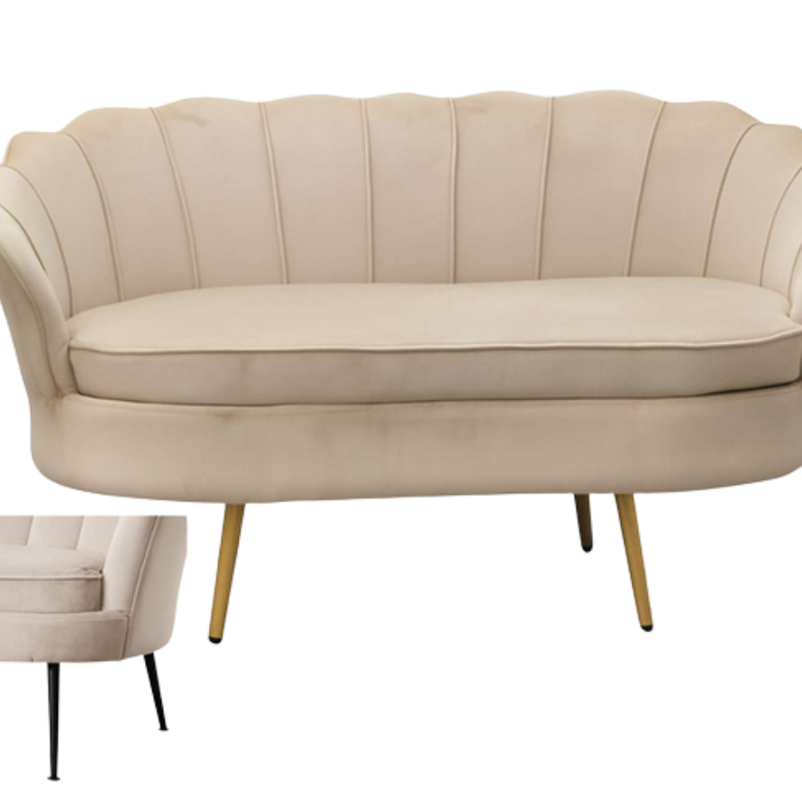 Sofá Flor 2 Cuerpos 1