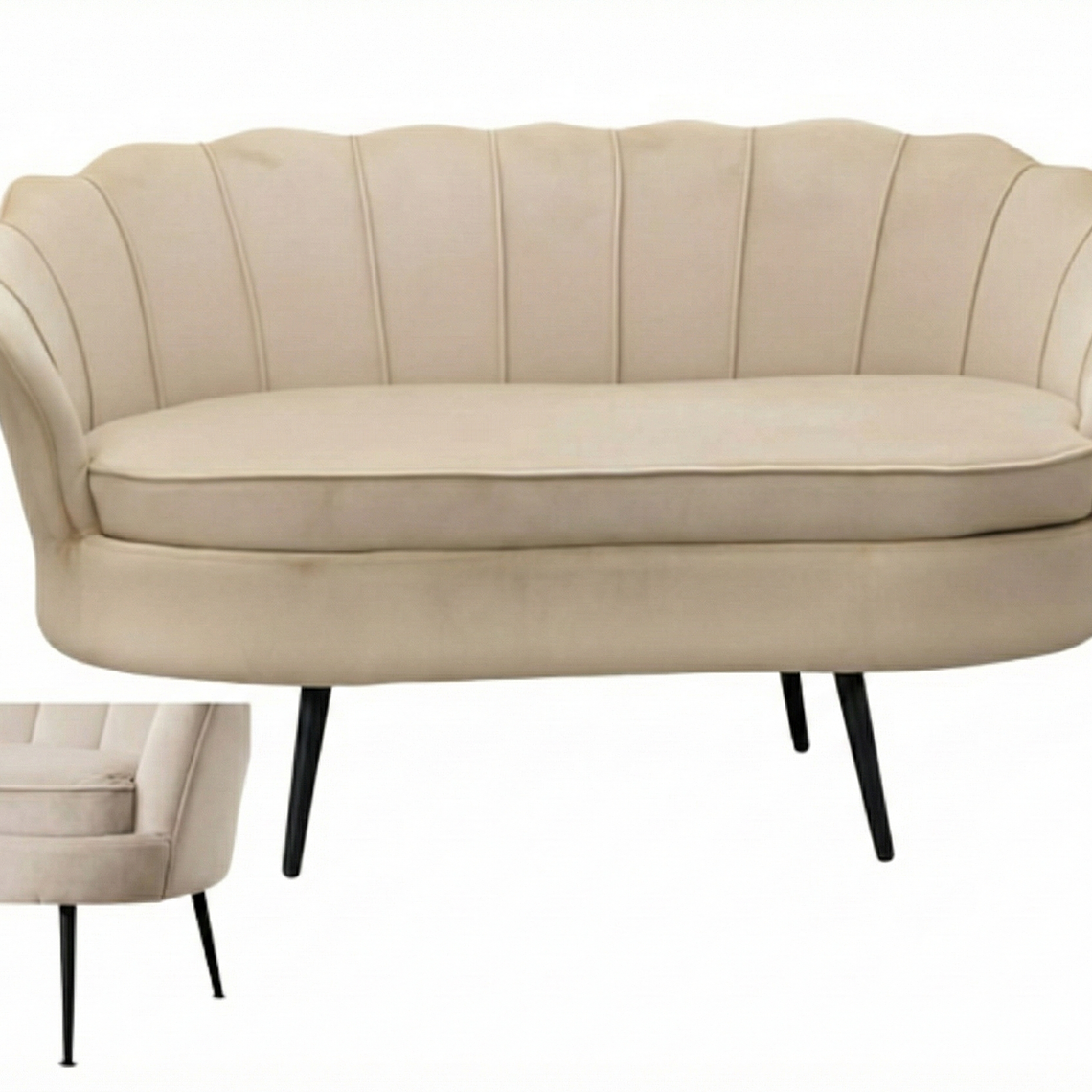 Sofá Flor 2 Cuerpos 5