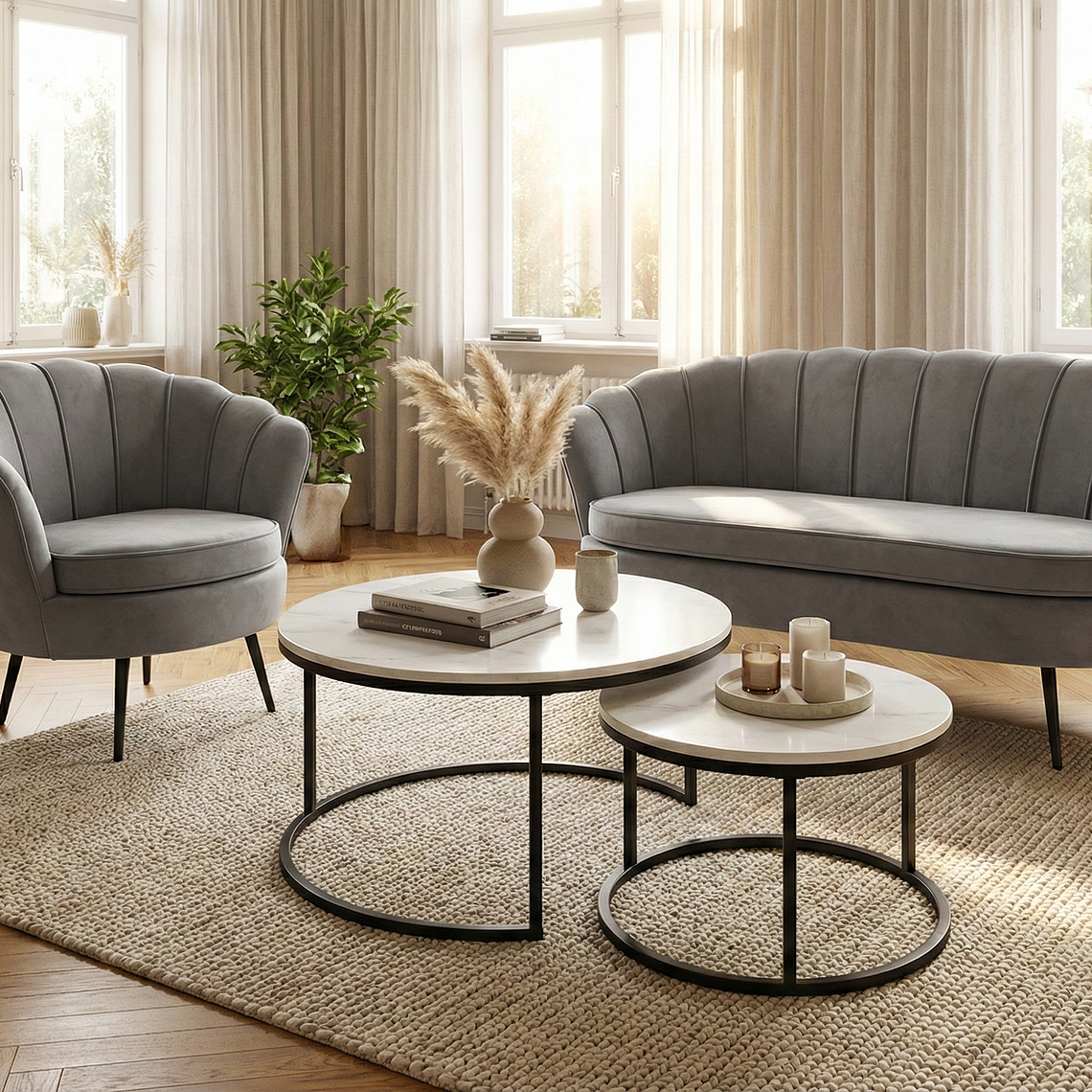 Sofá Flor 3 Cuerpos 9