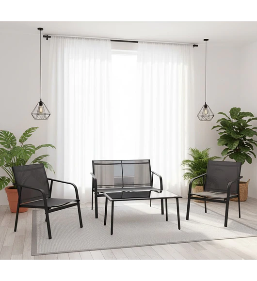 Set Aero 3 Sofás y 1 Mesa de Centro