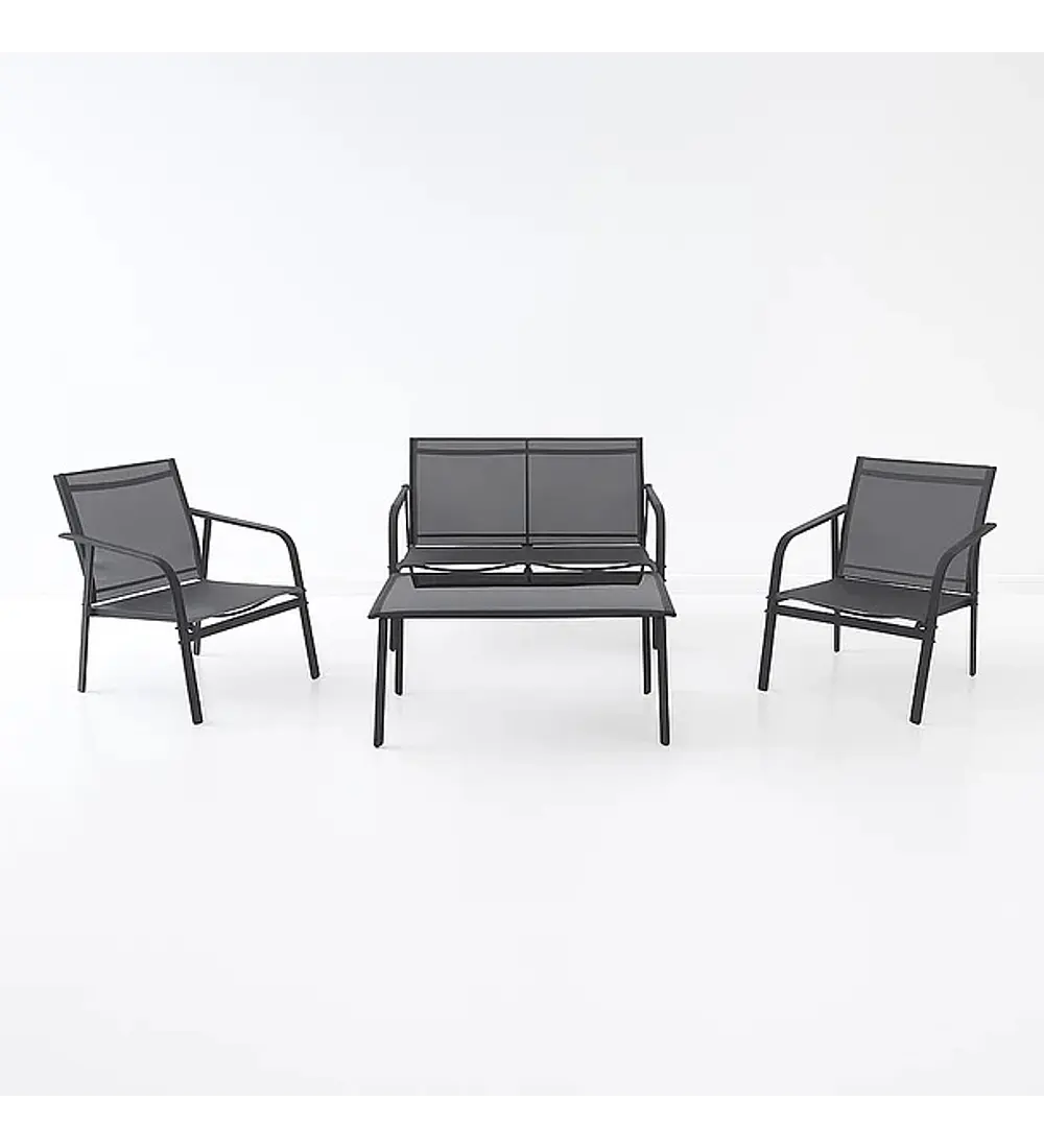 Set Aero 3 Sofás y 1 Mesa de Centro