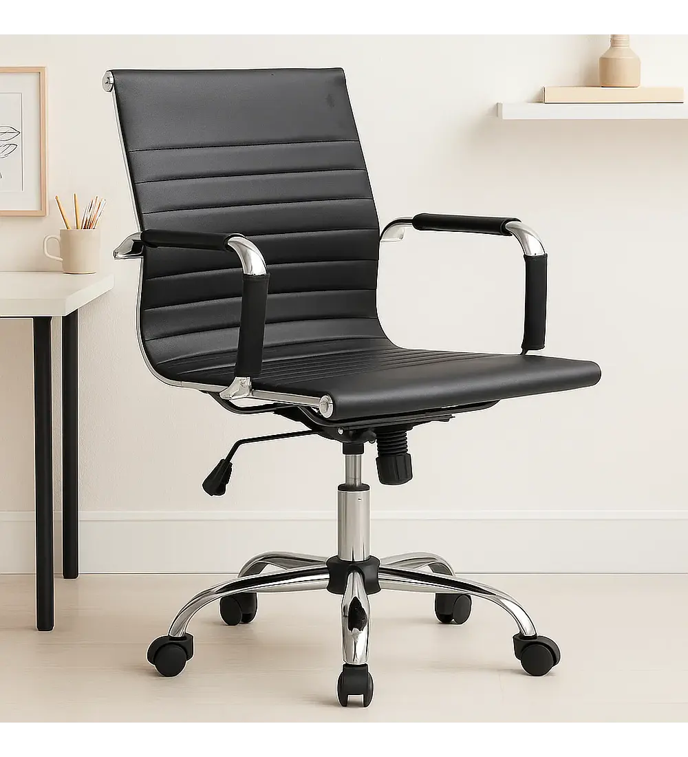 Silla de Oficina Eolia Negro