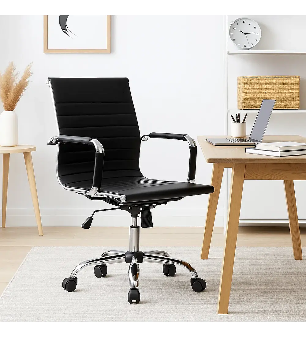 Silla de Oficina Eolia Negro
