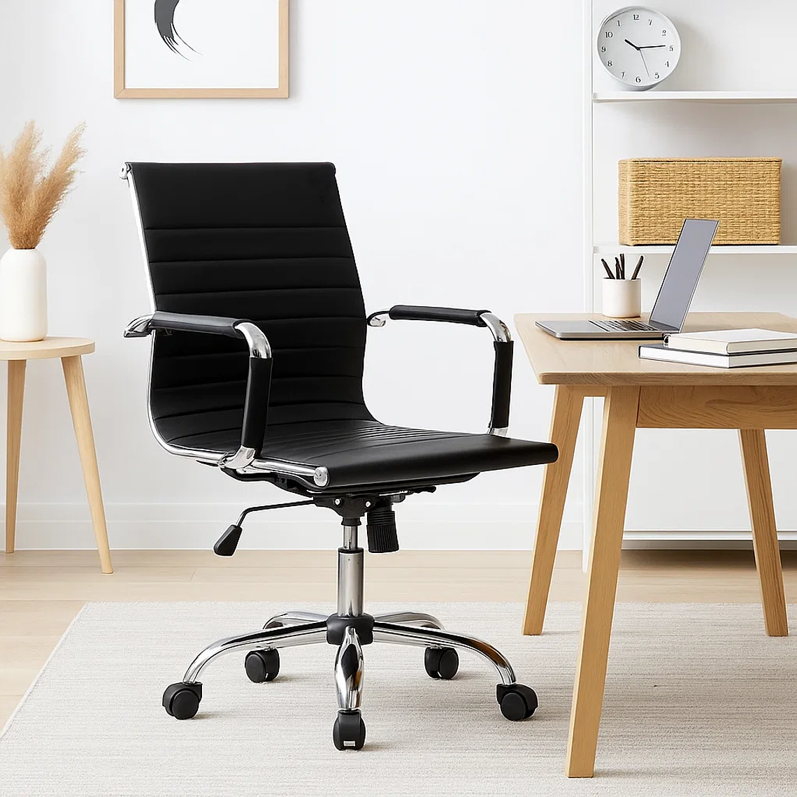 Silla de Oficina Eolia Negro 4