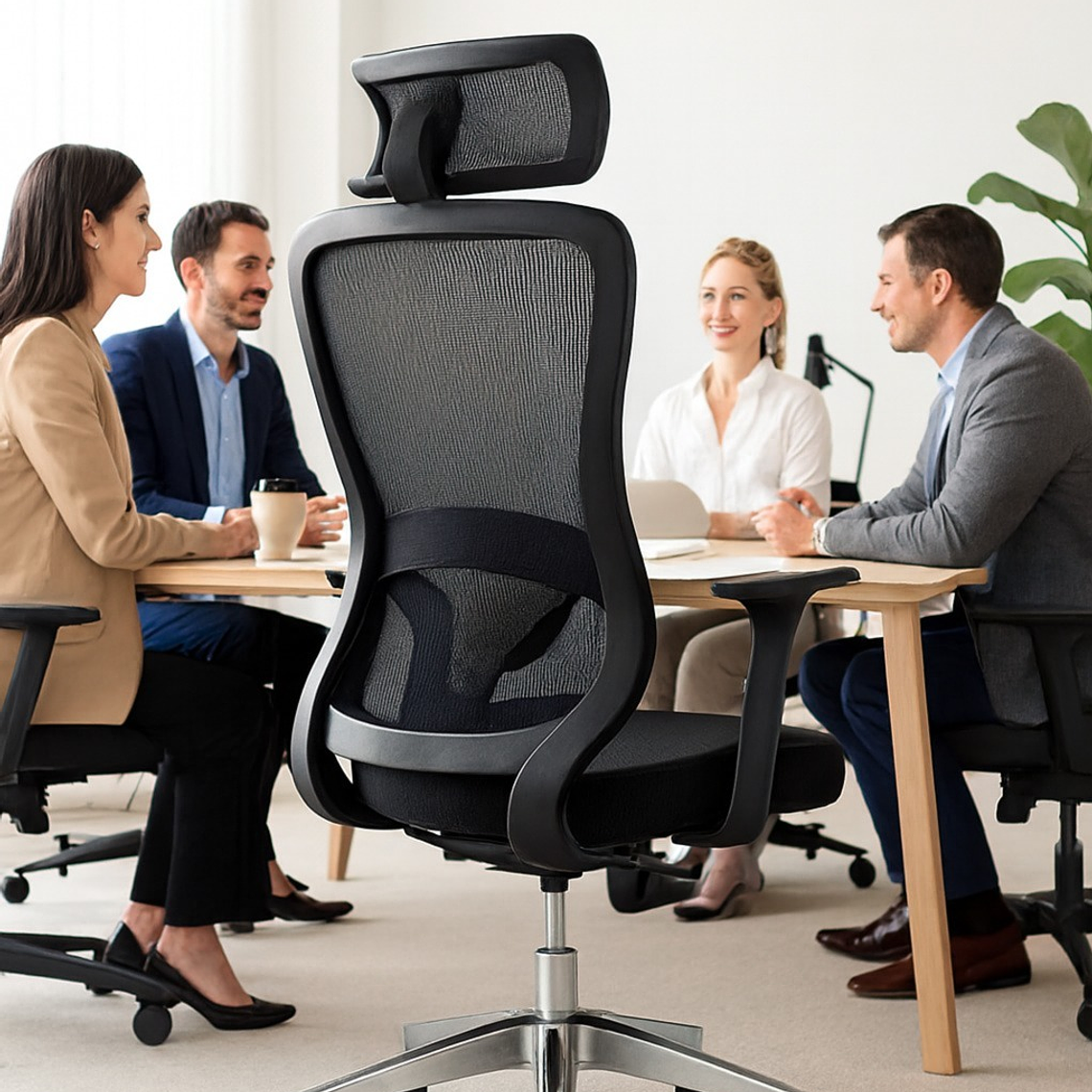 Silla de Oficina Flexor - Negro 5