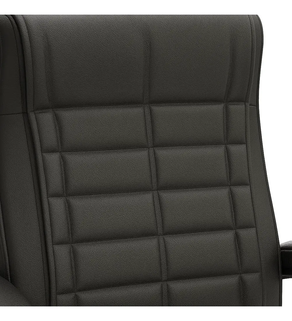 Silla Toscana Ejecutiva de Oficina - Negro