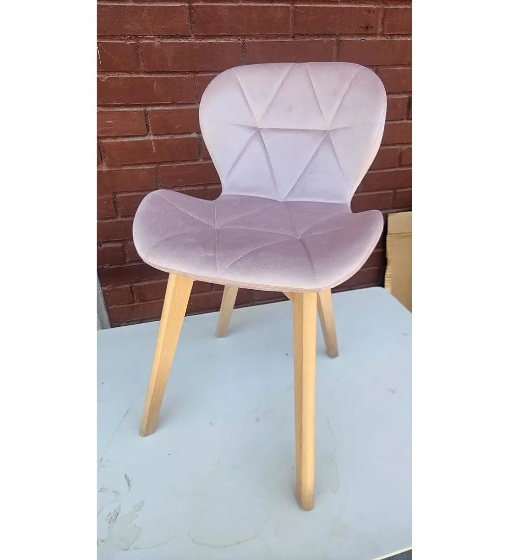 2da Seleccion.- Silla Mariposa Velvet Rosa