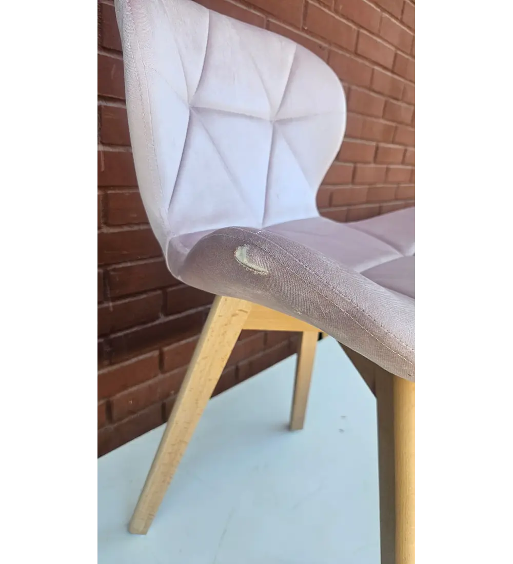 2da Seleccion.- Silla Mariposa Velvet Rosa