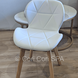 2da Seleccion.- Sillas Mariposa Wood Blanca