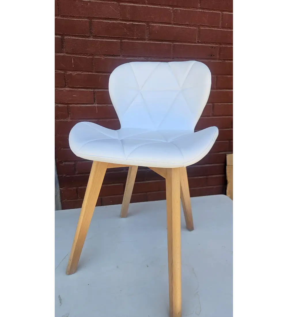 2da Seleccion.- Sillas Mariposa Wood Blanca