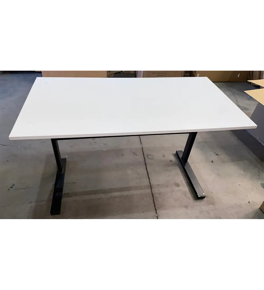 2da Mano.- Escritorio de Trabajo con Altura Regulable Standing desk - Blanco