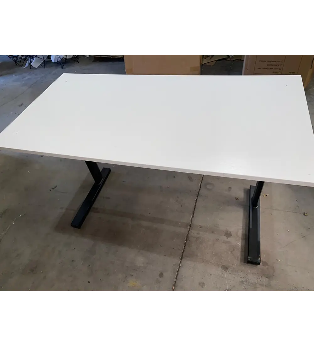 2da Mano.- Escritorio de Trabajo con Altura Regulable Standing desk - Blanco