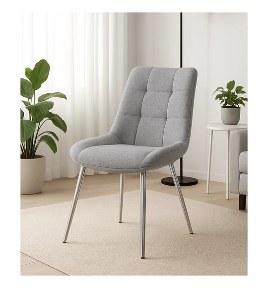 Silla Arpi Smoke Silver