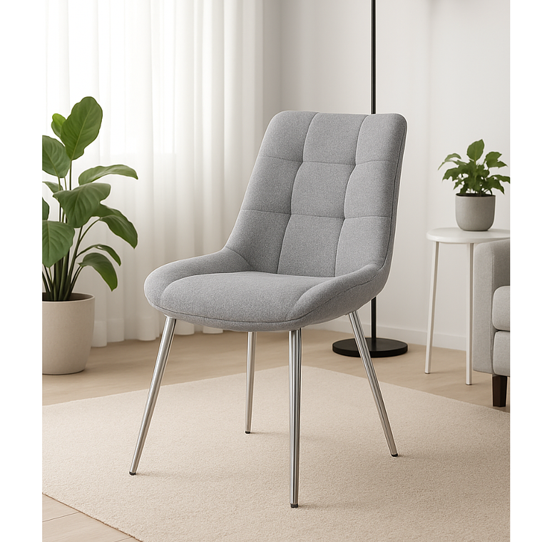 Silla Arpi Smoke Silver 1