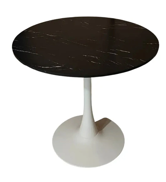 Mesa Tulip Cubierta Cuarzo 100cms