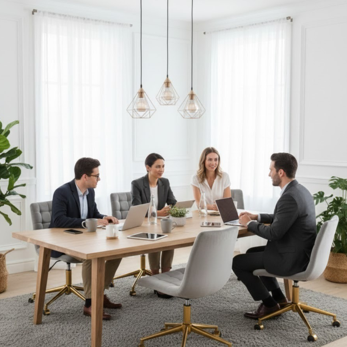 Pack 2 Sillas Capitonne Top Gold de Escritorio 11