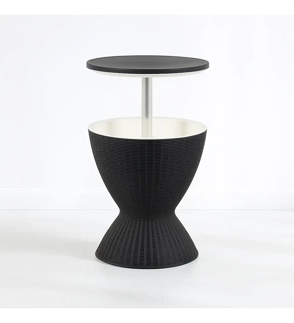 Mesa Alta Nami Outdoor Multifuncional de Rattan Sintético