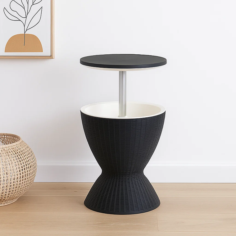 Mesa Alta Nami Outdoor Multifuncional de Rattan Sintético 3