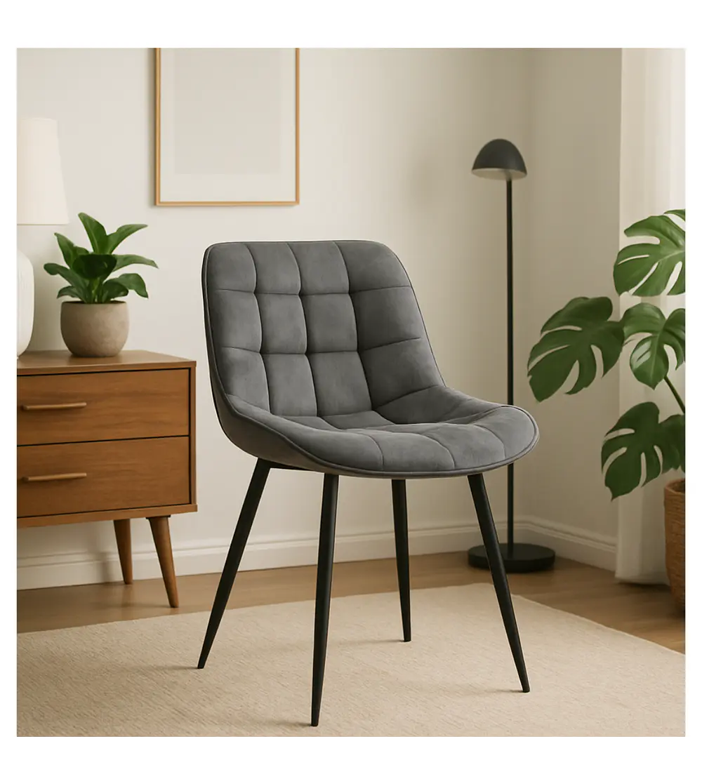 Silla Capitonne Top Vintage Black