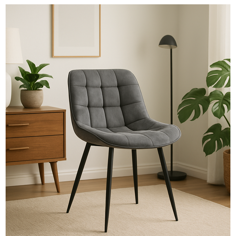 Silla Capitonne Top Vintage Black 4