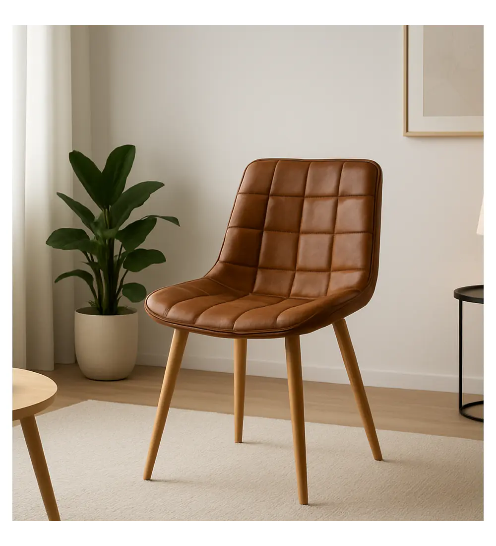 Silla Capitonne Top Vintage Wood 