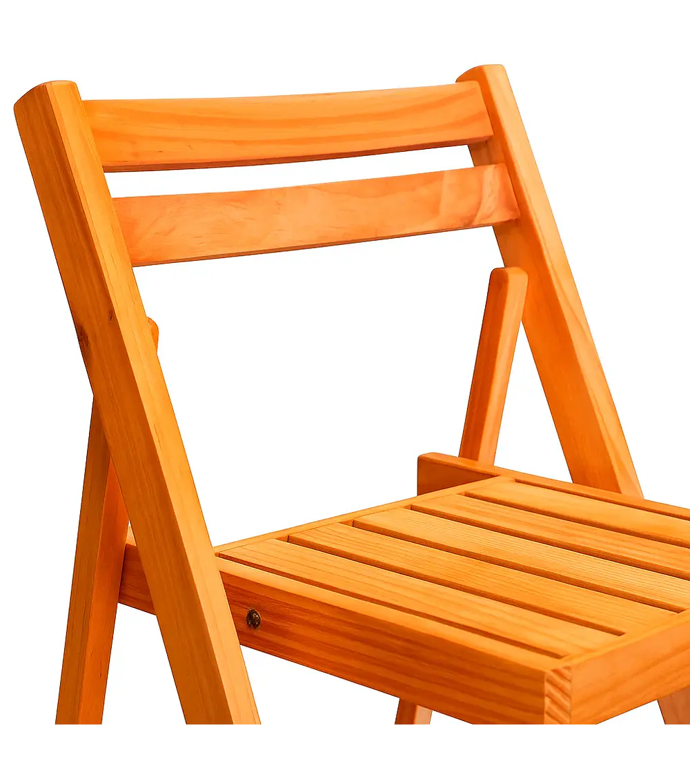 Silla Duna Plegable de Madera Natural