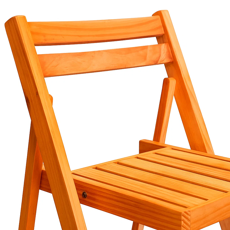 Silla Duna Plegable de Madera Natural 3