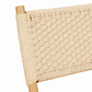 Silla Nido Plegable de Madera Rattan Natural - Miniatura 4