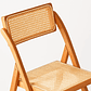 Silla Mistral Plegable de Madera Rattan Natural - Miniatura 4