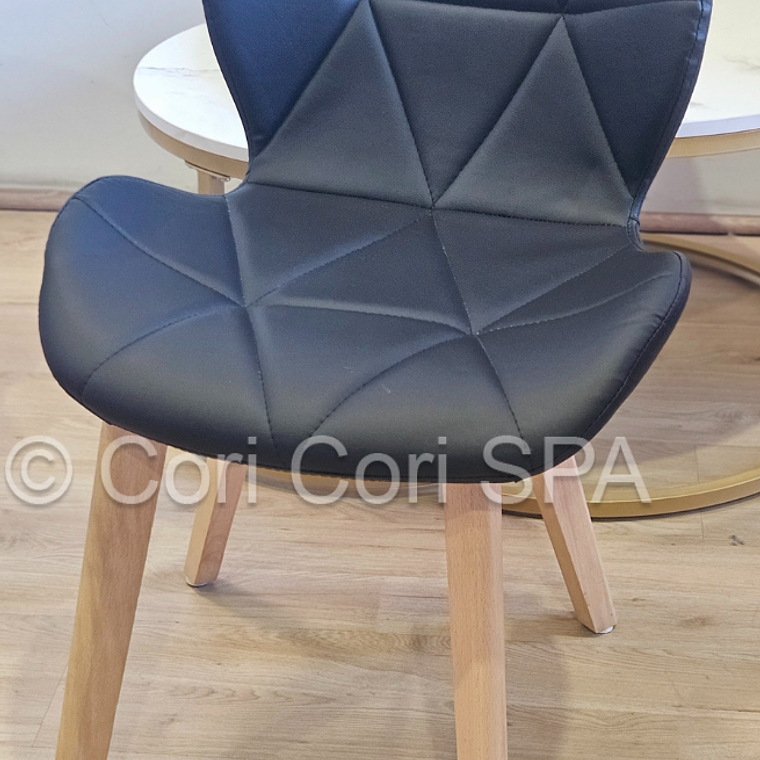 Sillas Mariposa Ecocuero Wood- COPIAR 4