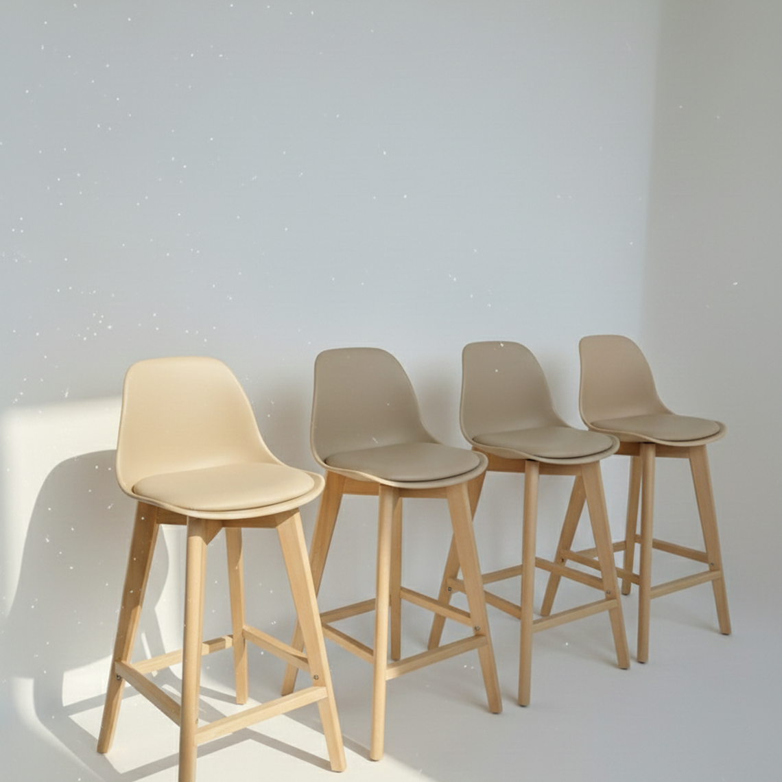 Pack 4 Taburetes Tulip 65cms 5