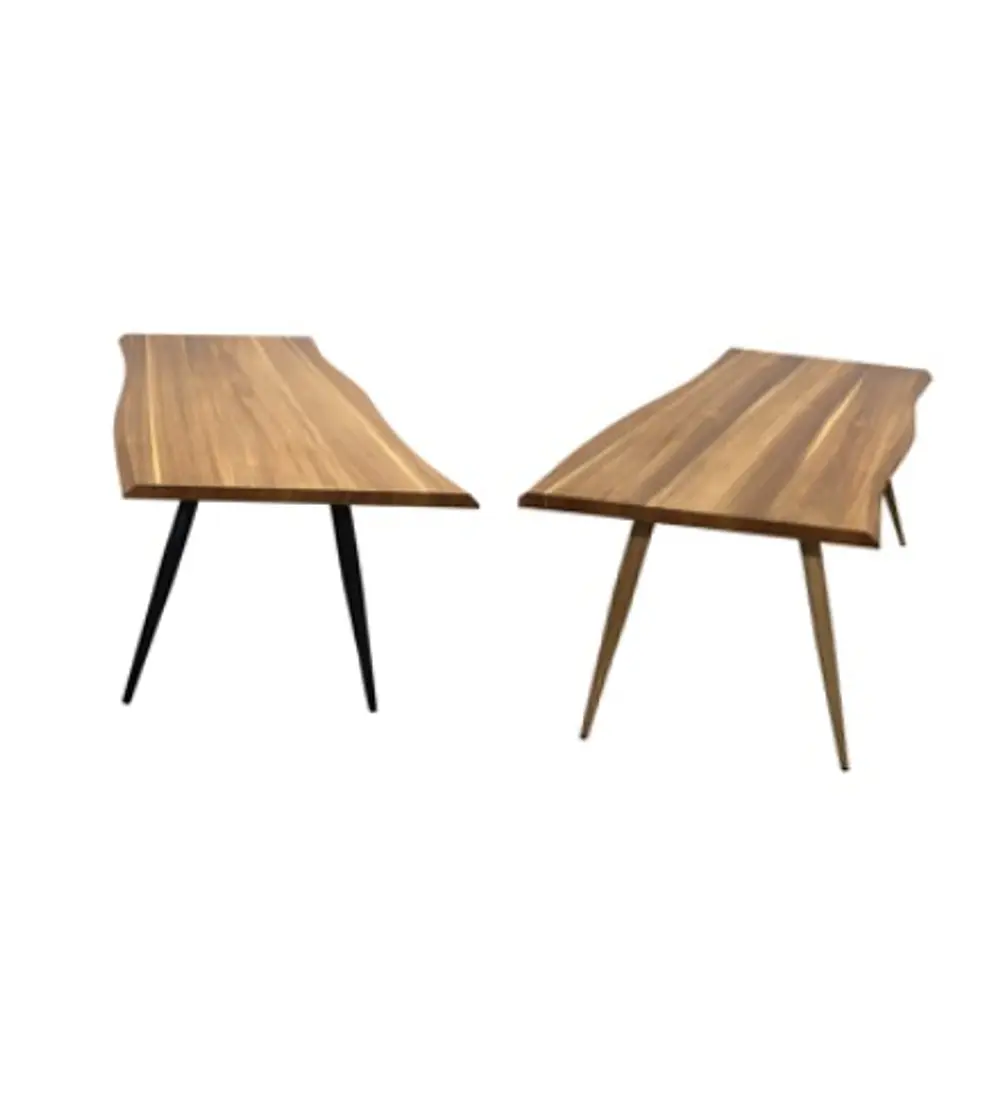Mesa Rubi Rustica 120x80cms + 6 Silla Tulip 