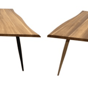 Mesa Rubi Rustica 120x80cms + 6 Silla Tulip 