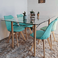 Mesa Crox 140 x 80cms + 4 Sillas Tulip - Miniatura 12