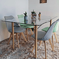 Mesa Crox 140 x 80cms + 4 Sillas Tulip - Miniatura 13