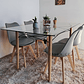 Mesa Crox 140 x 80cms + 4 Sillas Tulip - Miniatura 14