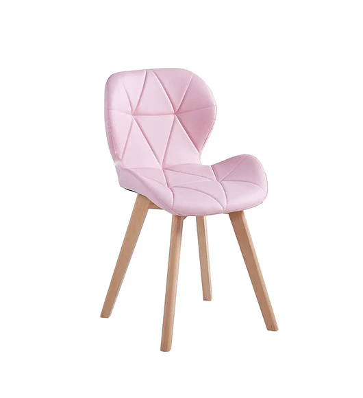 2da Seleccion.- Silla Mariposa Ecocuero Wood Rosa