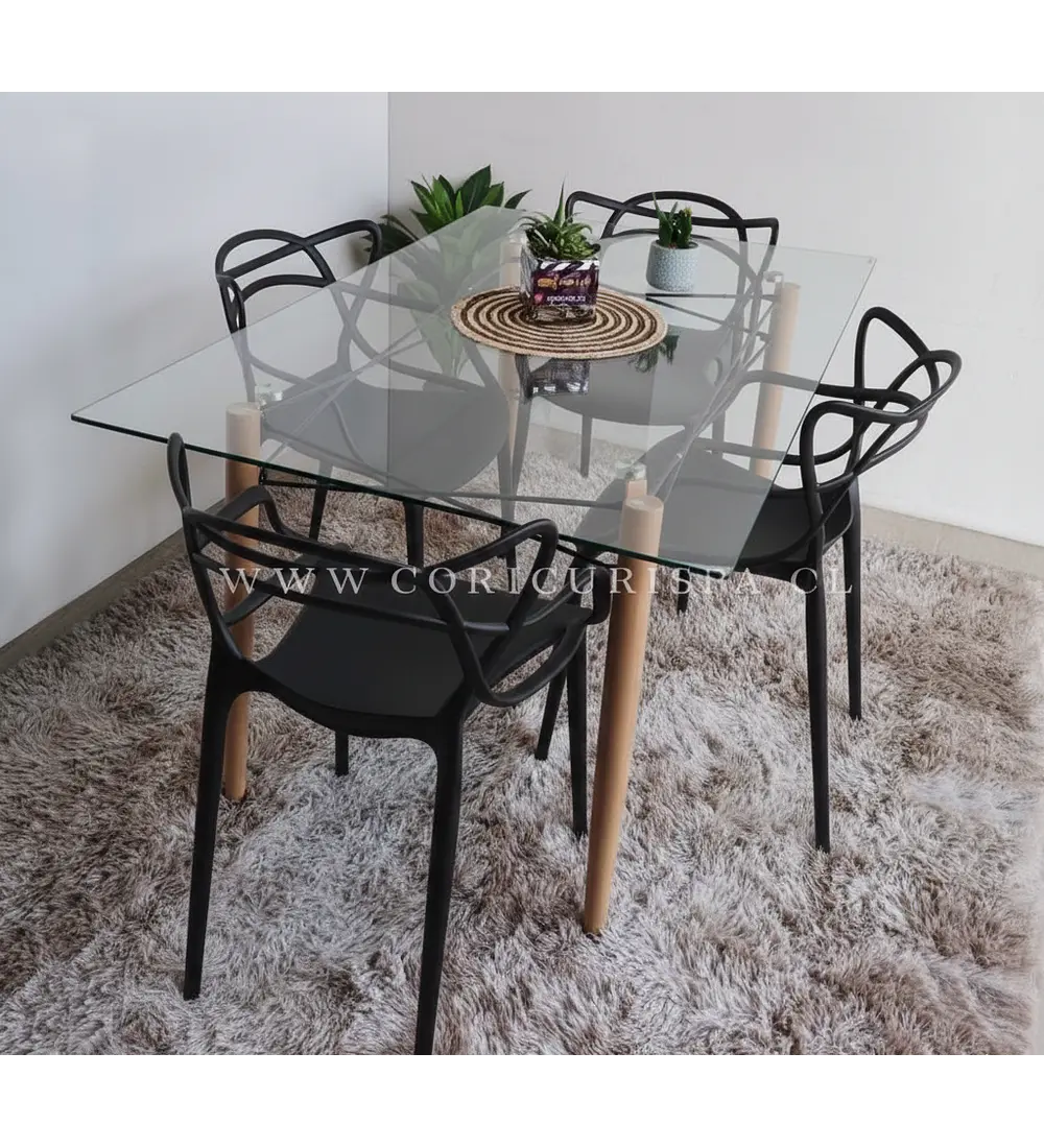 Mesa Crox 140x80cms + 4 Sillas Master