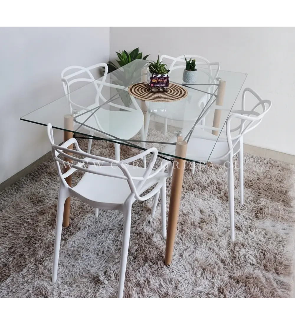 Mesa Crox 140x80cms + 4 Sillas Master