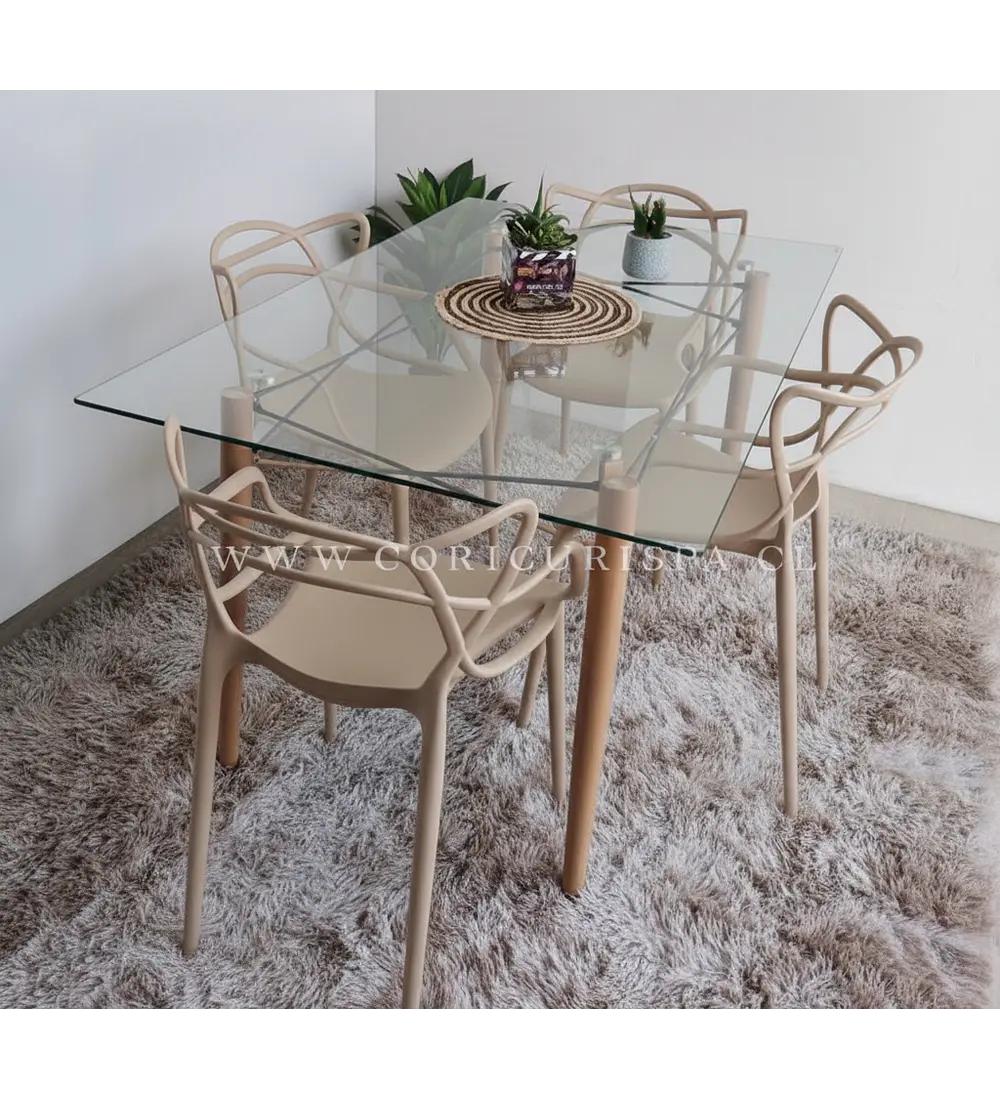 Mesa Crox 140x80cms + 4 Sillas Master